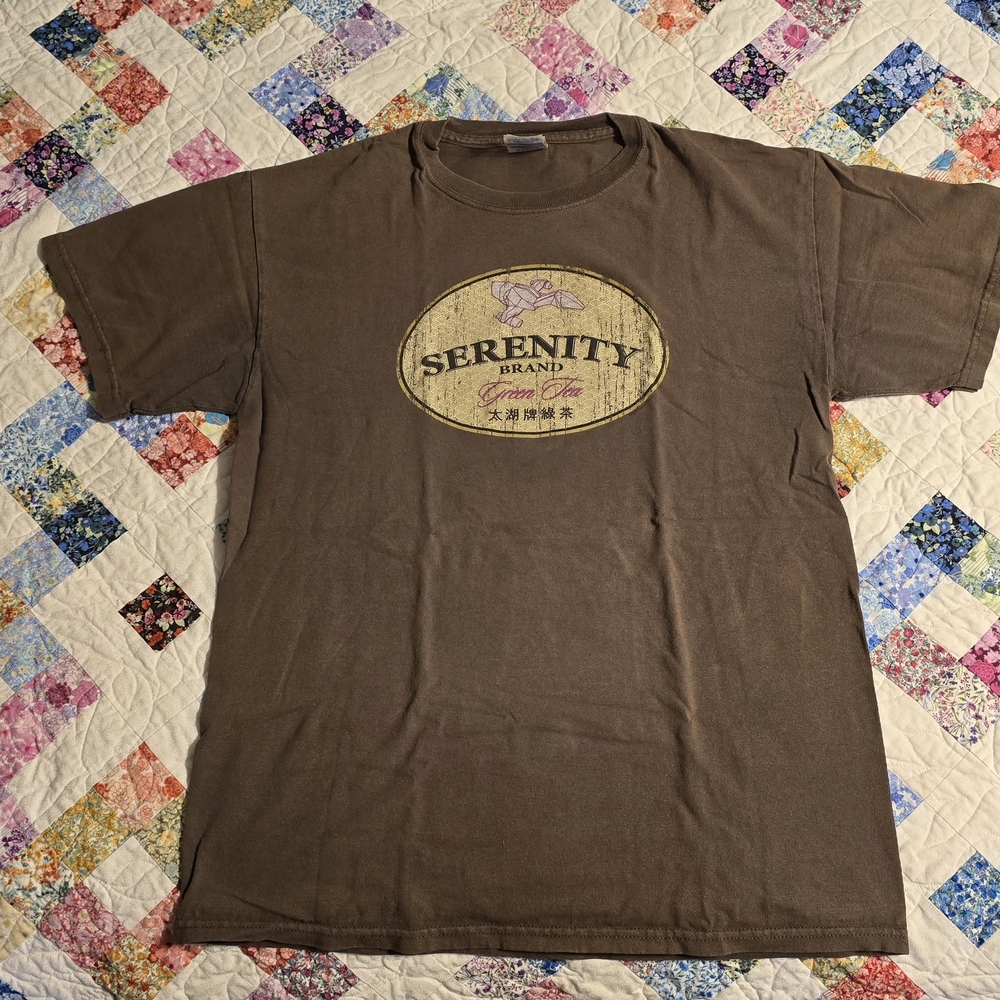 Serenity Brand Tea Shirt From Firefly, Medium